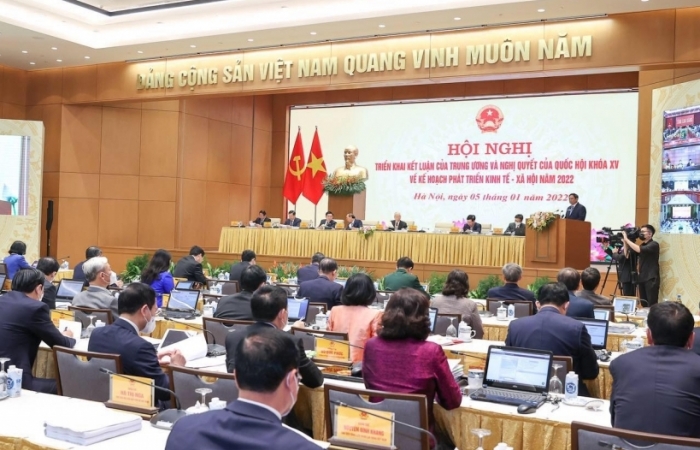 Chính phủ phấn đấu thực hiện thắng lợi nhiệm vụ, mục tiêu đề ra trong 2022