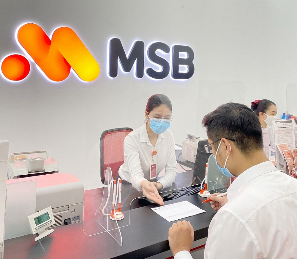 Hoạt động giao dịch tại MSB.