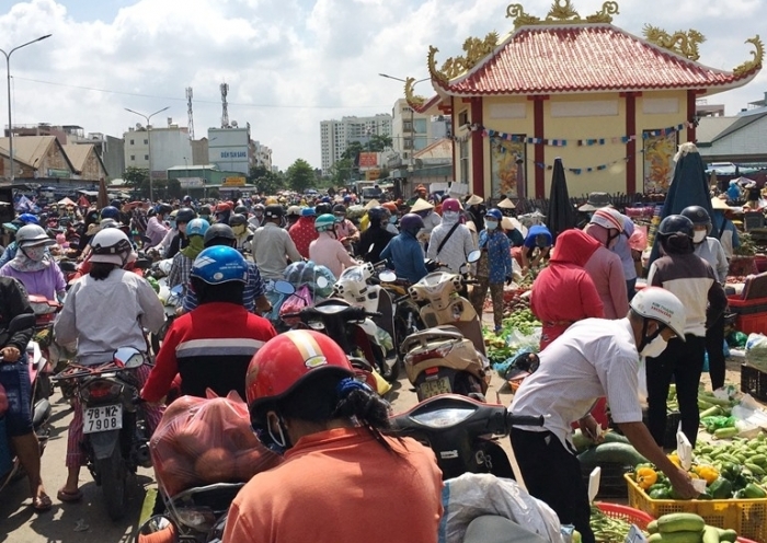 TPHCM: Nguy cơ lây nhiễm cao tại các chợ đầu mối nếu không triển khai chặt chẽ phòng, chống dịch