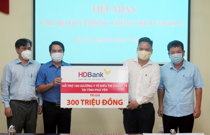 HDBank tặng 100 giường y tế cho tỉnh Phú Yên