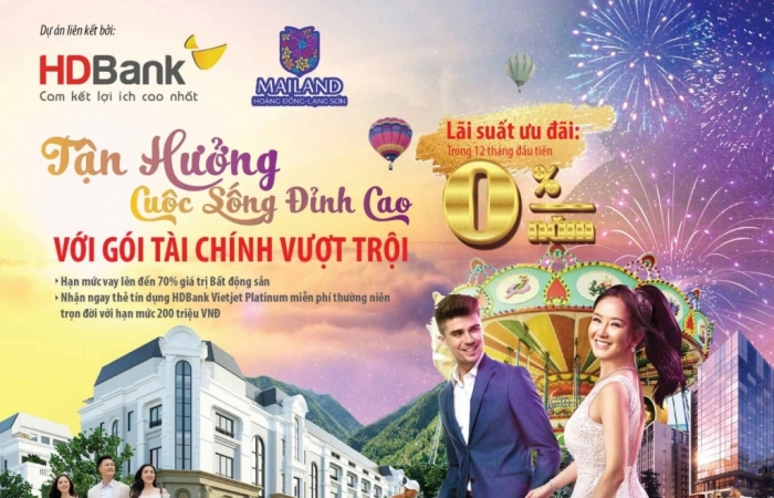 Tận hưởng cuộc sống đỉnh cao với gói tài chính vượt trội của HDBank