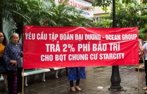 Sẽ bán đấu giá nhà, đất của chủ đầu tư để thu hồi kinh phí bảo trì