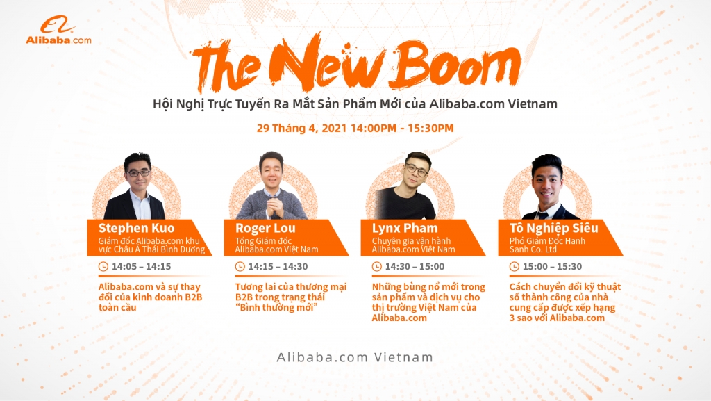 Alibaba.com tiếp thêm lực đẩy cho DNNVV Việt Nam số hóa