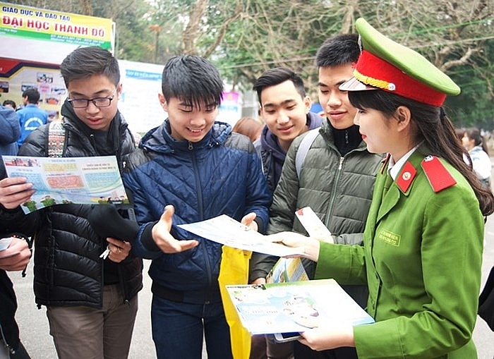 phuong an tuyen sinh cua cac truong cong an nam 2019