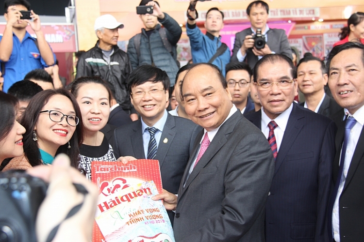 thu tuong nguyen xuan phuc danh trong khai mac hoi bao toan quoc 2019