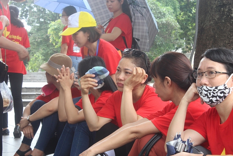 ha noi hang tram giao vien hop dong keu cuu