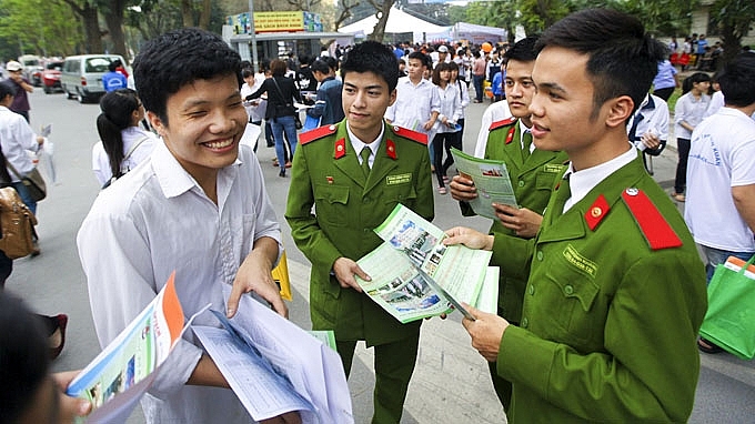 nhung diem moi trong cong tac tuyen sinh cua nganh cong an