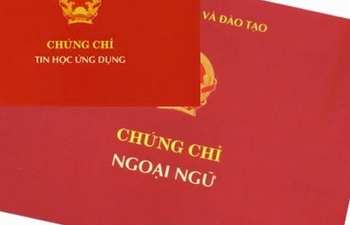 Thêm 6 trường phải dừng cấp chứng chỉ ngoại ngữ, tin học