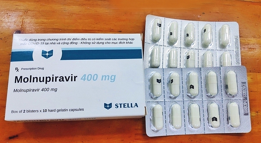 Thuốc Molnupiravir 400 mg được đưa vào phác đồ điều trị Covid-19