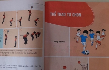 Lô diện sách giáo khoa Giáo dục thể chất đầu tiên trong chương trình mới