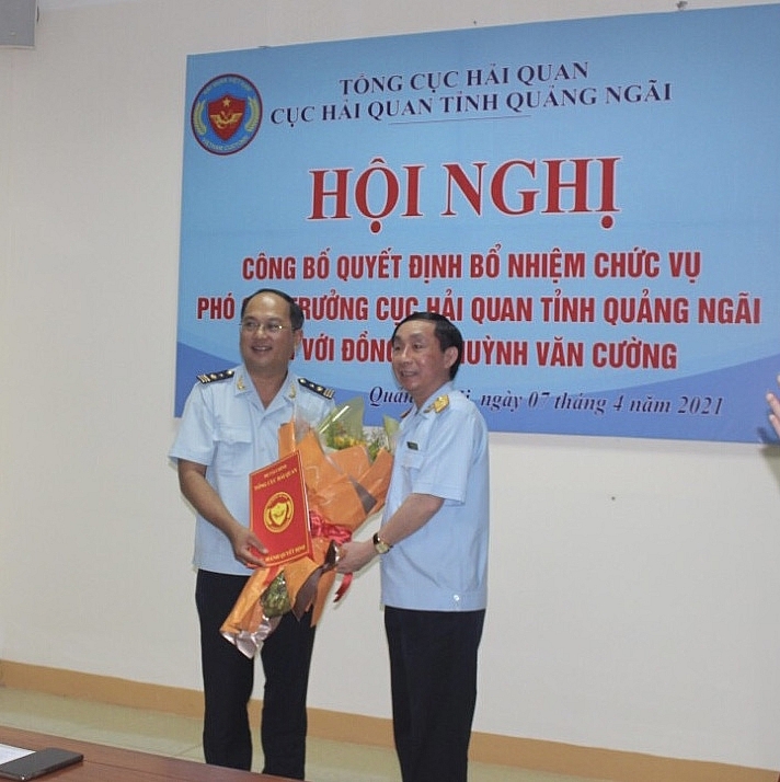 Bổ nhiệm tân Phó Cục trưởng Hải quan Quảng Ngãi