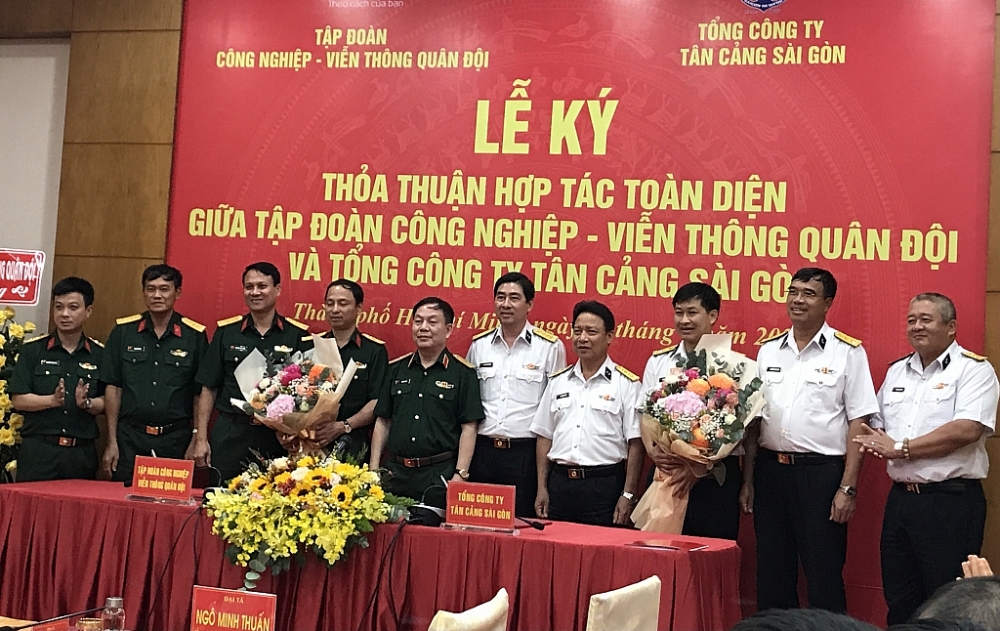 Hai doanh nghiệp hàng đầu của Quân đội hợp tác phát triển dịch vụ logistics và CNTT