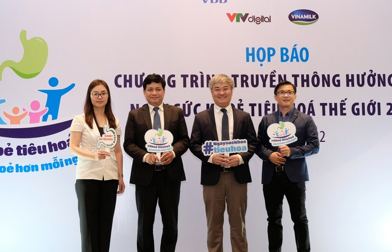 Vinamilk đồng hành cùng chương trình truyền thông hưởng ứng “Ngày sức khỏe tiêu hóa thế giới”