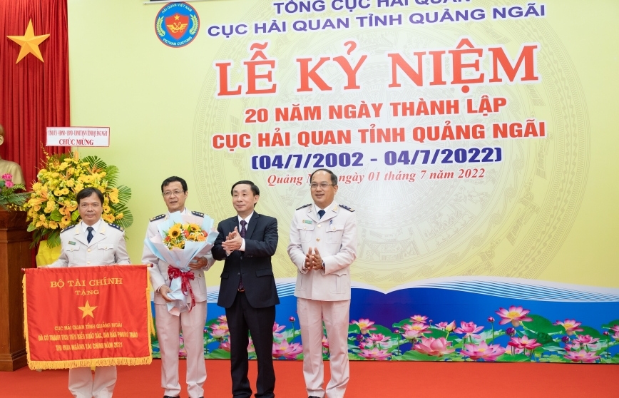 Hải quan Quảng Ngãi kỷ niệm trọng thể 20 năm thành lập