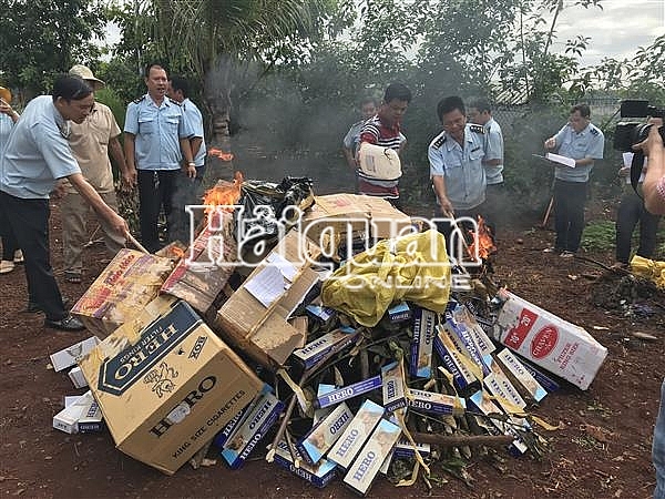 hai quan binh phuoc phat bien va bat giu 27 vu buon lau