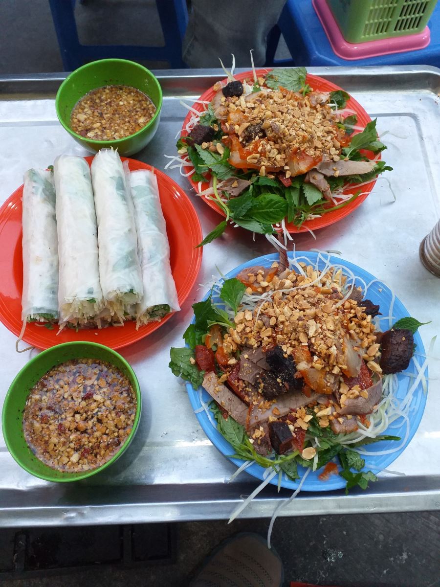 nom bo kho mon khoai khau ngay dong ha noi