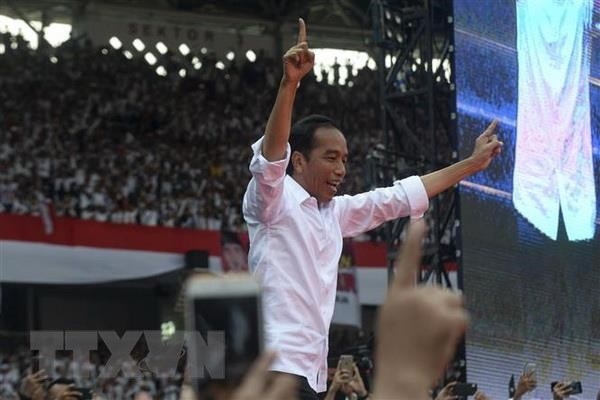 bau cu indonesia tong thong joko widodo tuyen bo chien thang