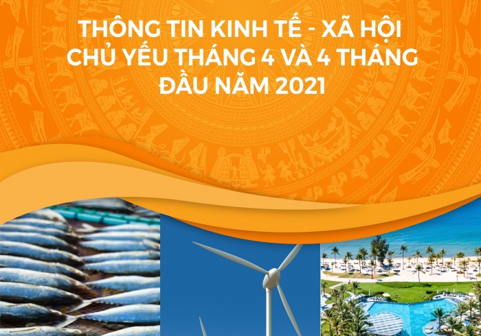 Infographics: Toàn cảnh kinh tế-xã hội tháng 4 và 4 tháng đầu năm