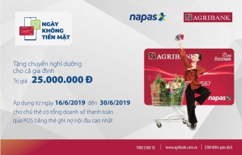 Cùng Agribank hưởng ứng "Ngày không tiền mặt” và nhận nhiều ưu đãi hấp dẫn