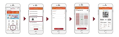 check in truc tuyen trong mot not nhac voi agribank e mobile banking