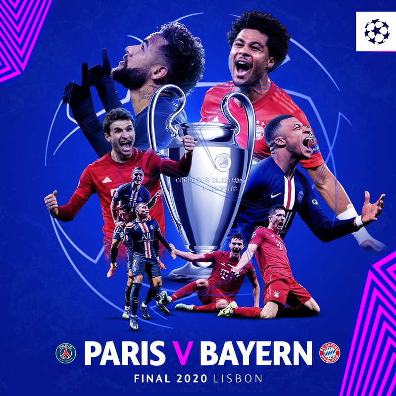 lich thi dau chung ket champions league 2019/2020: bayern vs psg dai chien hinh 1