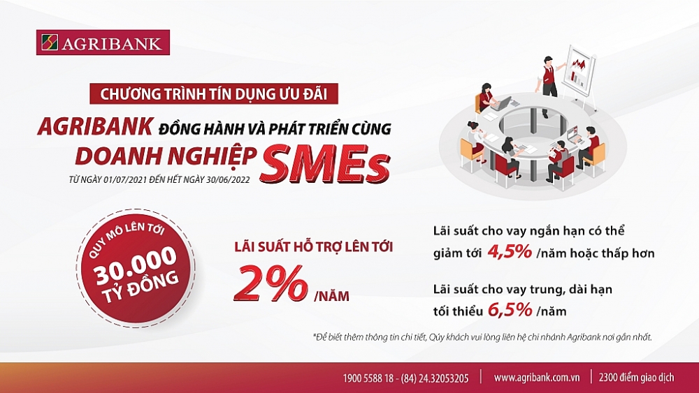 Agribank đã giải ngân hơn 116 ngàn tỷ đồng và 122 triệu USD  cho vay ưu đãi hỗ trợ người dân, doanh nghiệp