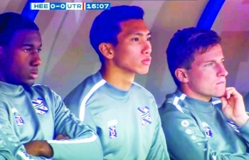 Văn Hậu khởi đầu thuận lợi tại SC Heerenveen