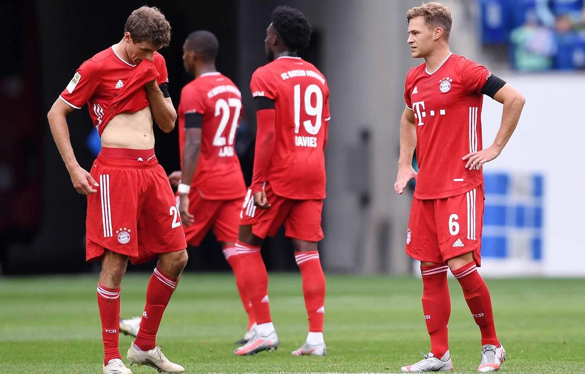 Bayern thảm bại 1-4 trước Hoffenheim. (Nguồn: FcBayern)