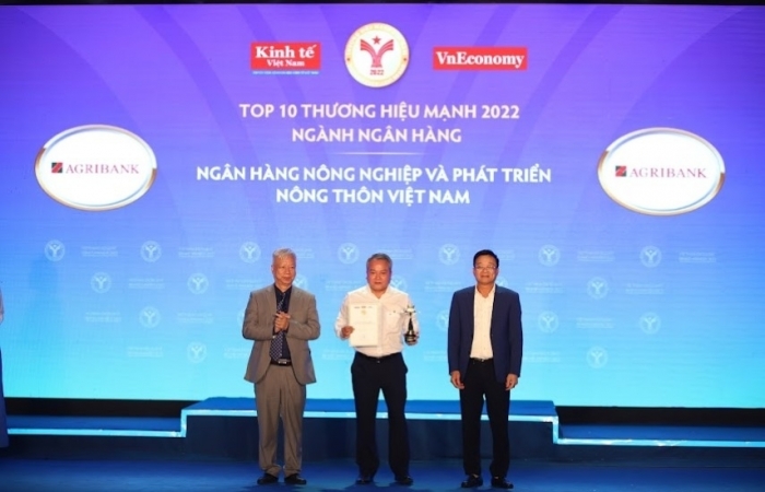 Agribank  TOP10 Thương hiệu Mạnh ngành Ngân hàng Tài chính năm 2022