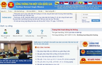 Thống nhất thực hiện thủ tục hành chính theo Cơ chế một cửa quốc gia