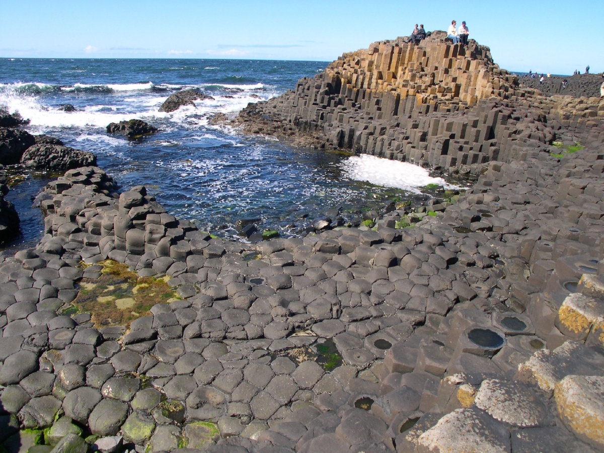 Giant's Causeway ở Bắc Ireland. Nguồn: Wikipedia