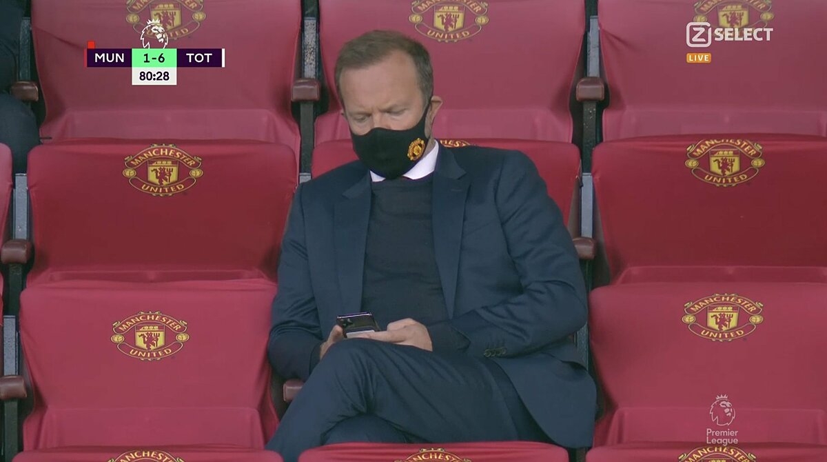 Ed Woodward đã có rất nhiều cơ hội &quot;trảm&quot; Solskjaer nhưng không ra tay. (Ảnh: Chụp màn hình)