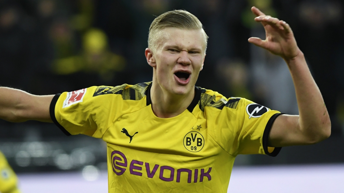 4. Erling Haaland (Borussia Dortmund) 23 bàn/23 trận.