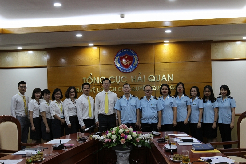 tong cuc hai quan ky thoa thuan hop tac voi buu dien tp ha noi