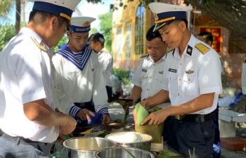 Sắc Xuân đã ngập tràn trên khắp các điểm đảo ở Trường Sa