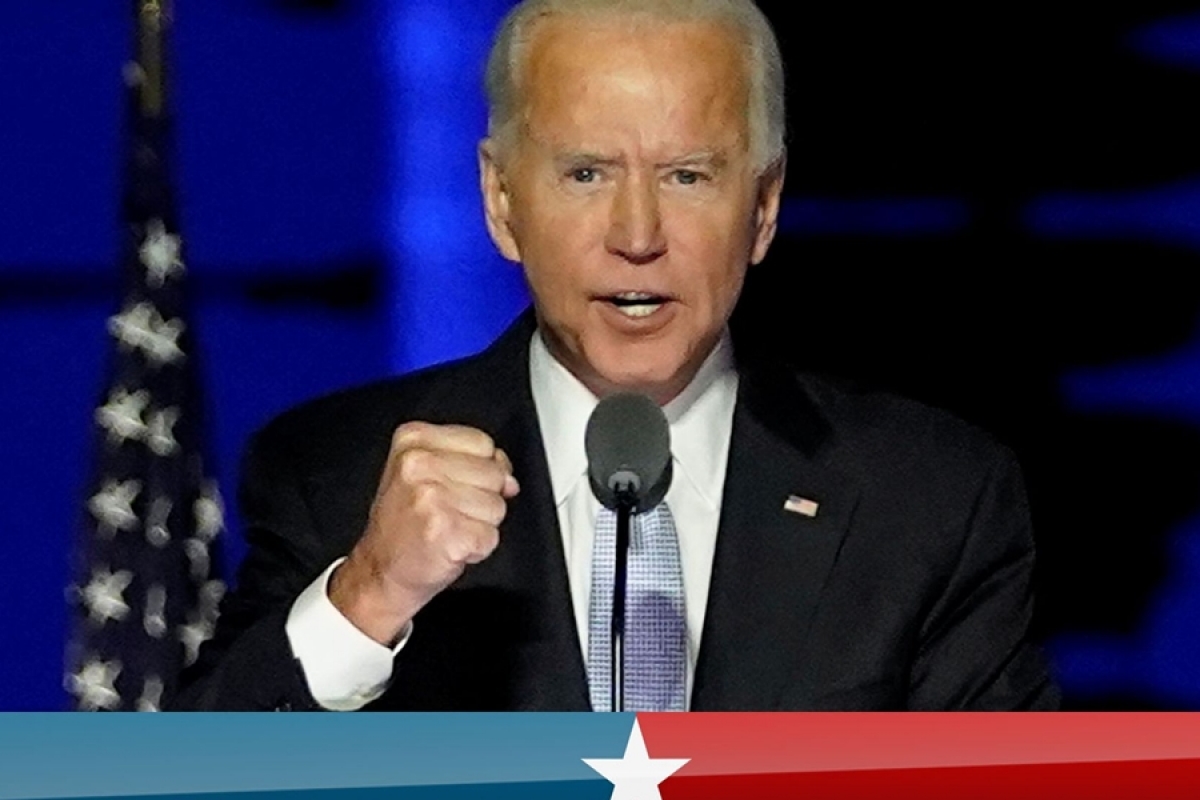 Ông Biden. Ảnh: Sky News.