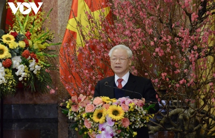 Tổng Bí thư, Chủ tịch nước chúc Tết lãnh đạo, nguyên lãnh đạo Đảng, Nhà nước