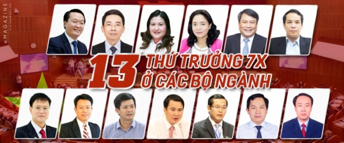 13 thu truong 7x o cac bo nganh