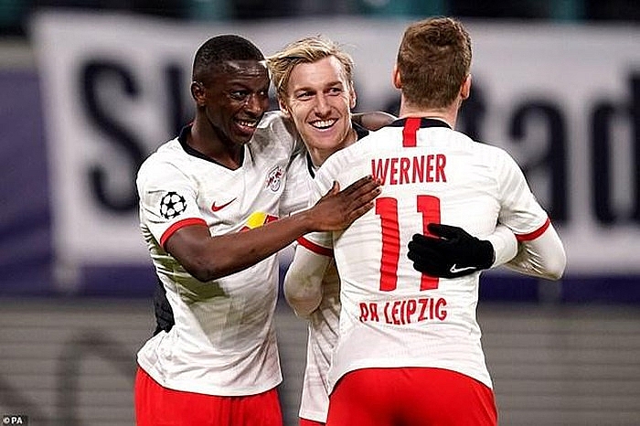 rb leipzig da bay tottenham khoi dau truong champions league