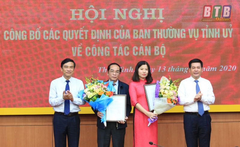 bac ninh thai binh thai nguyen va hai phong cong bo nhan su moi