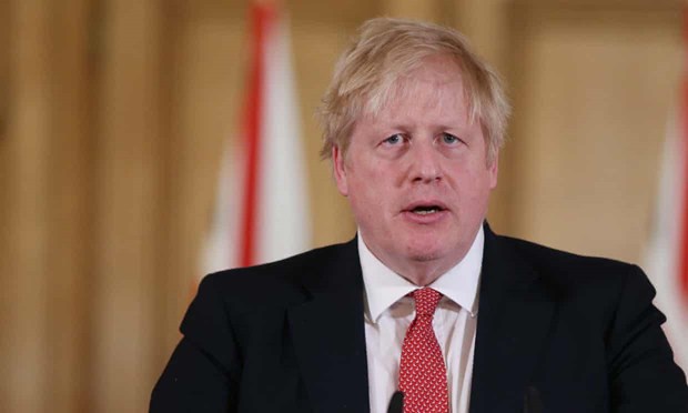 thu tuong anh boris johnson mac covid 19 tu cach ly o so 10 pho downing