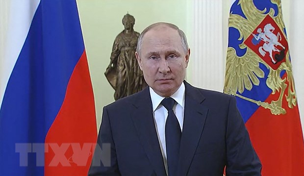 Tong thong Putin: Nga san sang tim kiem giai phap phu hop voi Ukraine hinh anh 1