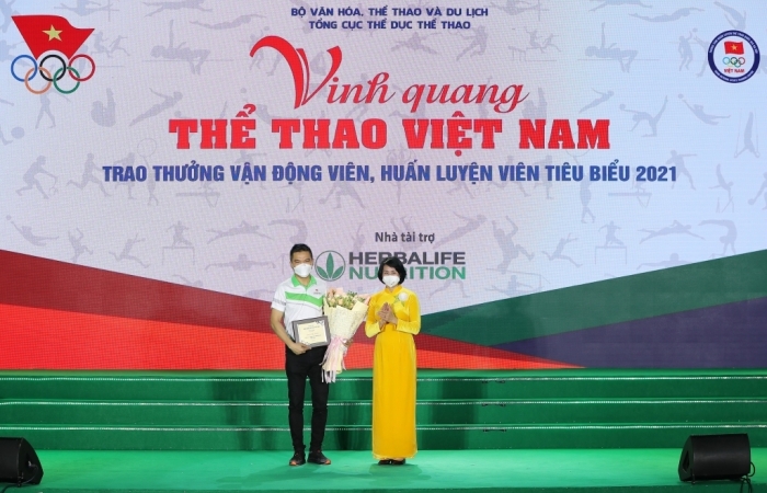 Herbalife Việt Nam đồng hành cùng Chương trình “Vinh quang thể thao Việt Nam 2022”