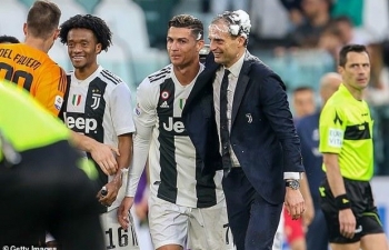 Juventus và Ronaldo thiết lập kỷ lục trong ngày vô địch Serie A