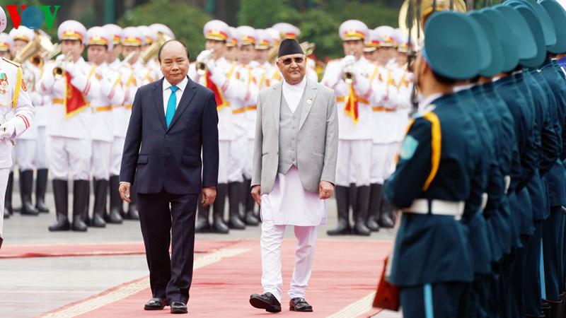 thu tuong chu tri le don thu tuong nepal khadga prasad sharma oli