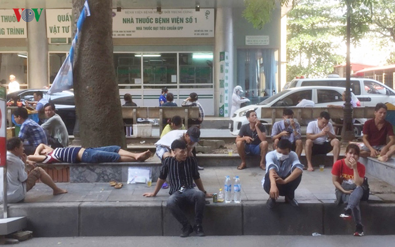 benh nhan nguoi nha lao dao vi cai nang nhu do lua o ha noi