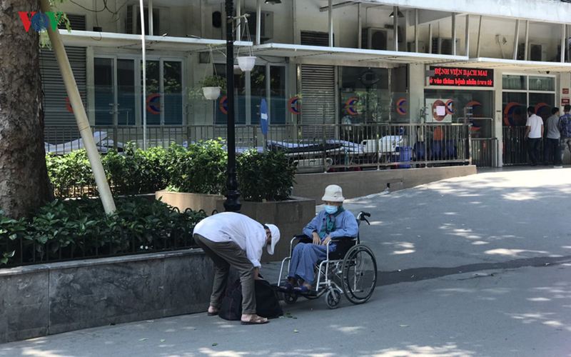 benh nhan nguoi nha lao dao vi cai nang nhu do lua o ha noi