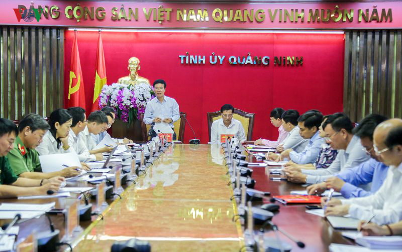 bo chinh tri thong bao kiem tra 10 to chuc dang tai tinh quang ninh