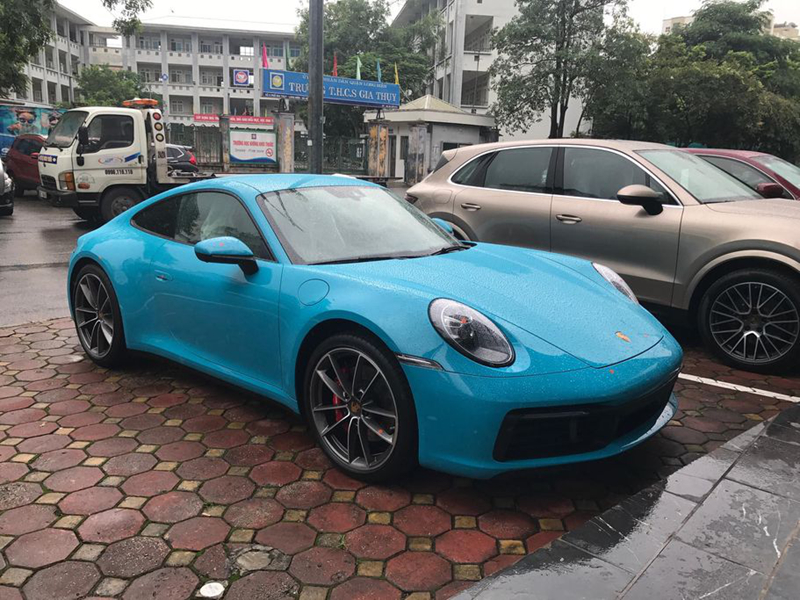 porsche 911 moi gia hon 7 ty dong xuat hien tai ha noi