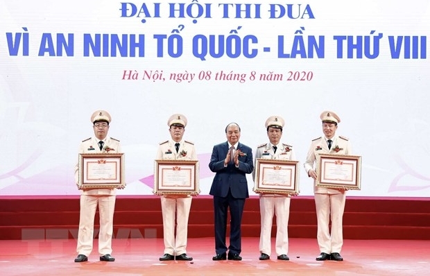 Thủ tướng dự Đại hội "Vì an ninh Tổ quốc" lực lượng công an nhân dân